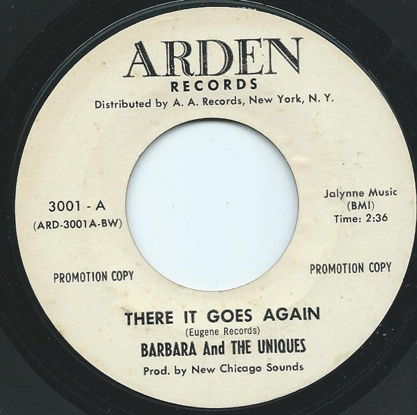 Barbara And The Uniques – There It Goes Again / What's The Use