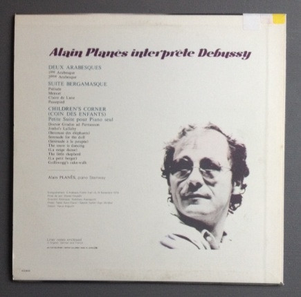 télécharger l'album Alain Planès Interprète Debussy - Deux Arabesques Suite Bergamasque Childrens Corner
