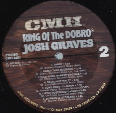ladda ner album Josh Graves - King Of The Dobro