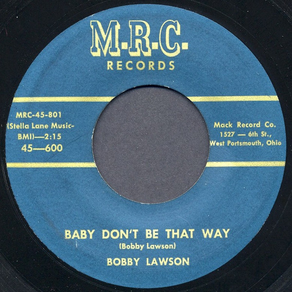 last ned album Bobby Lawson - If You Want My Love