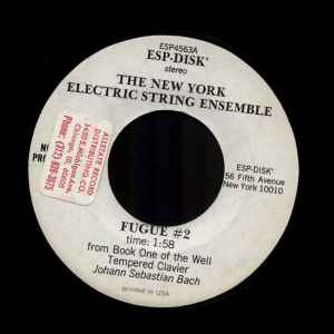 The New York Electric String Ensemble - Fugue #2 アルバムカバー