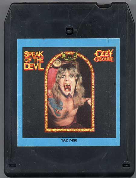 Ozzy Osbourne – Speak of the Devil (1982, 8-Track Cartridge) - Discogs