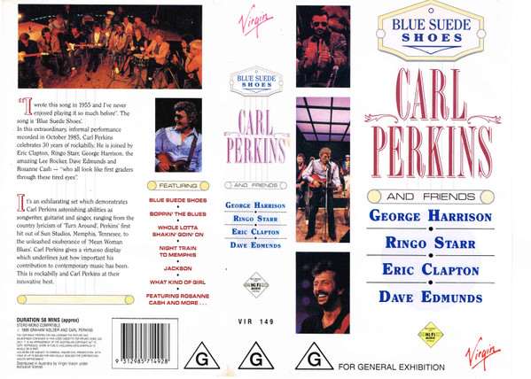 Carl Perkins & Friends – Carl Perkins And Friends (2009, DVD