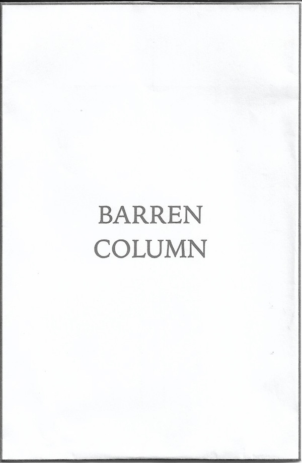 last ned album Barren Column - To Praise And Starve In Isolation