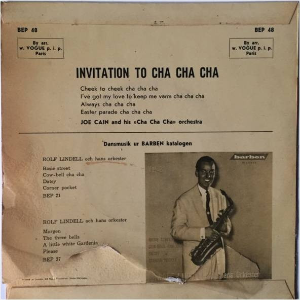 lataa albumi Joe Cain & His Cha Cha Cha Orchestra - Invitation To Cha Cha Cha