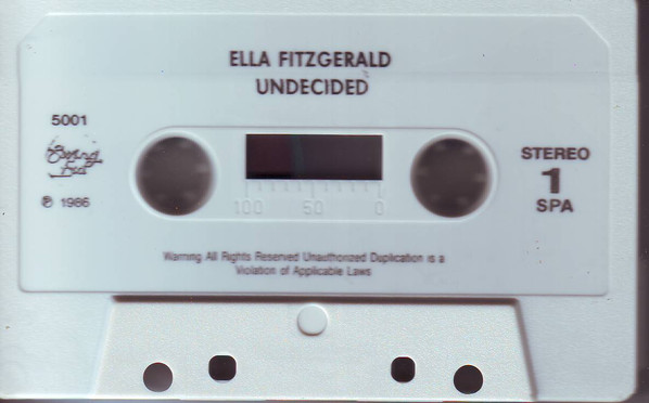 ladda ner album Ella Fitzgerald - Undecided