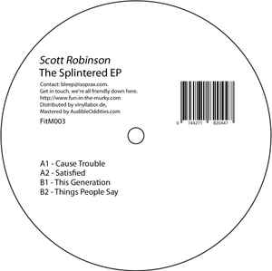 Scott Robinson - The Splintered EP album cover