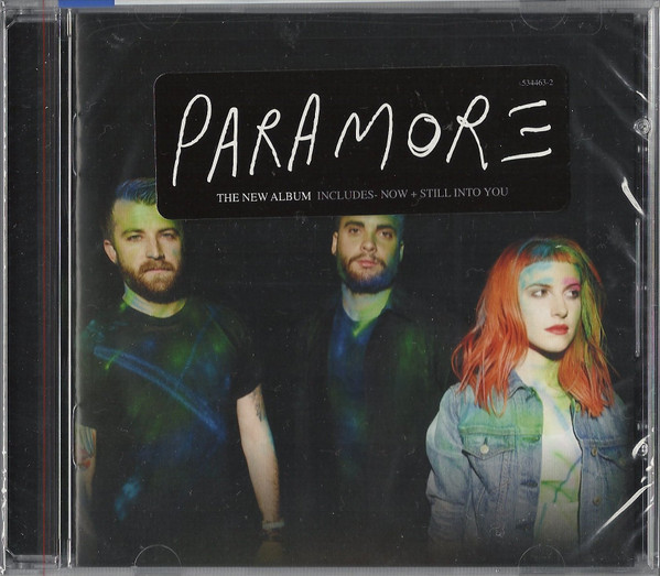 signed paramore cd cover, Peter T.
