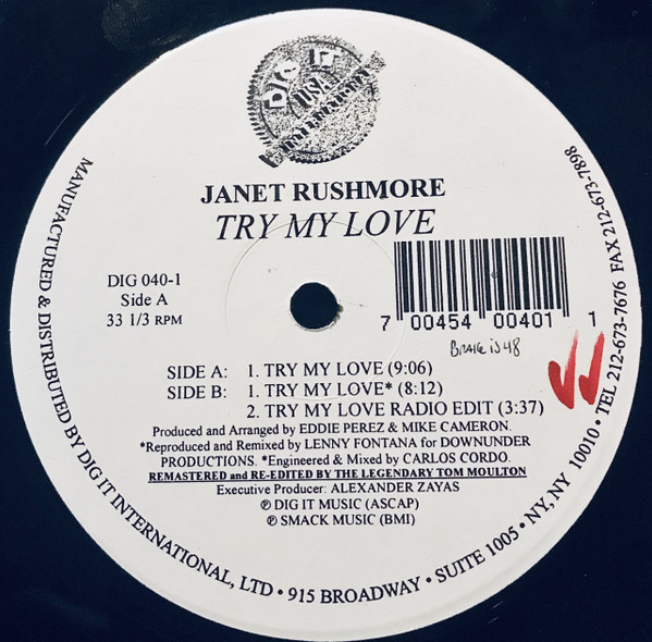 last ned album Download Janet Rushmore - Try My Love album