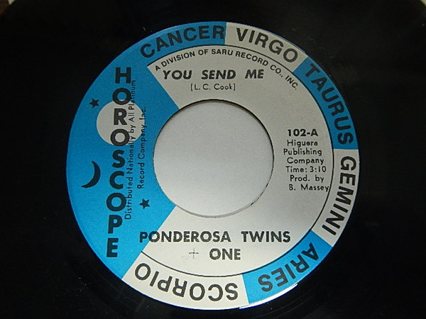 Ponderosa Twins + One – You Send Me (1971, Vinyl) - Discogs