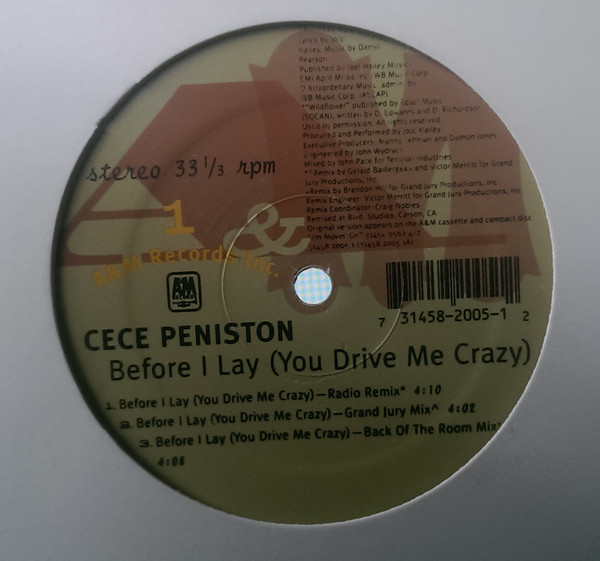 CeCe Peniston – Before I Lay (You Drive Me Crazy) (The Grand Jury