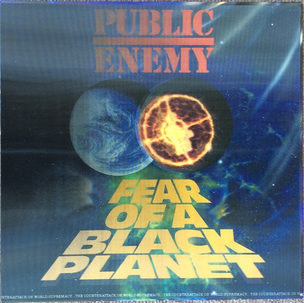 Public Enemy – Fear Of A Black Planet (2014, 3D Lenticular Cover