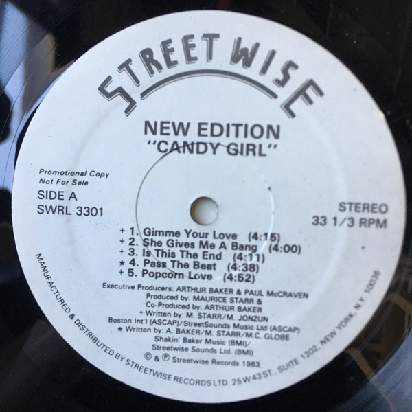 New Edition Candy Girl (1983, Vinyl) Discogs