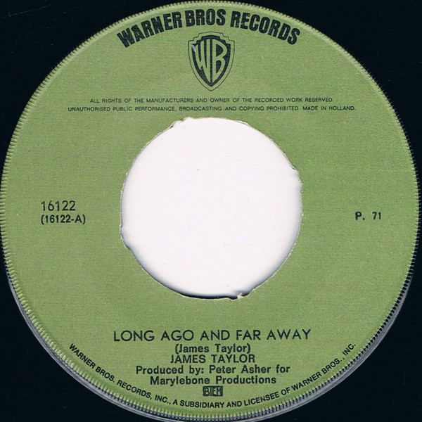 lataa albumi James Taylor - Long Ago And Far Away
