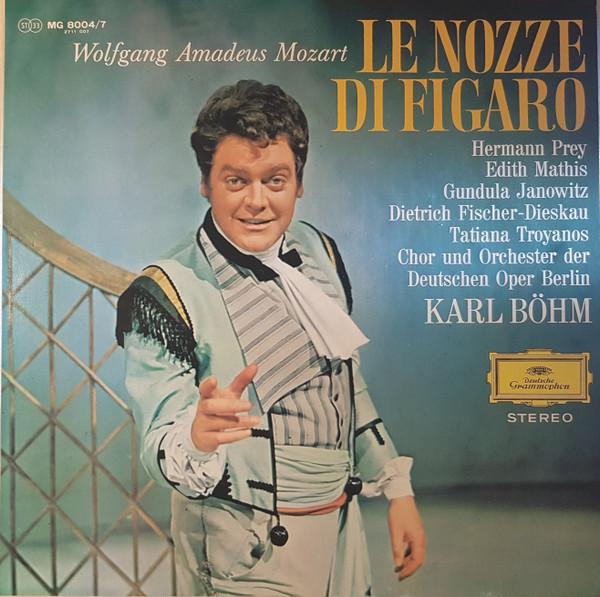 MOZART Le Nozze di Figaro KARL BOHM LP - 洋楽