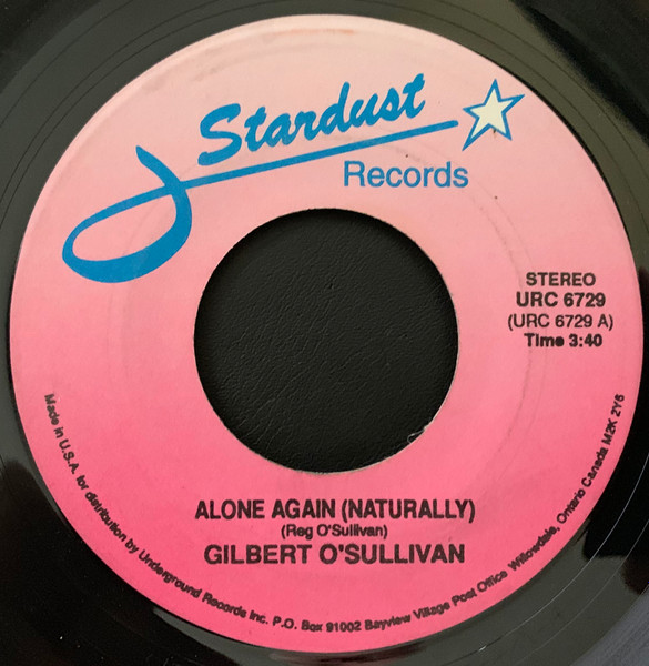 Alone Again (Naturally) – Disco é Cultura