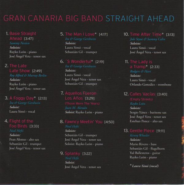 lataa albumi Gran Canaria Big Band - Straight Ahead