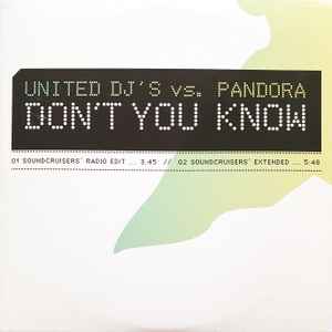 United DJ's vs. Pandora - Don't You Know album cover