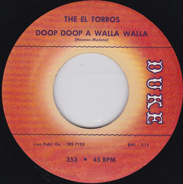 baixar álbum Download The El Torros - Doop Doop A Walla Walla Mamas Cookin album