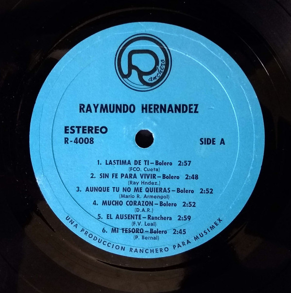 baixar álbum Raymundo Hernandez - Raymundo Hernandez Y Su Conjunto