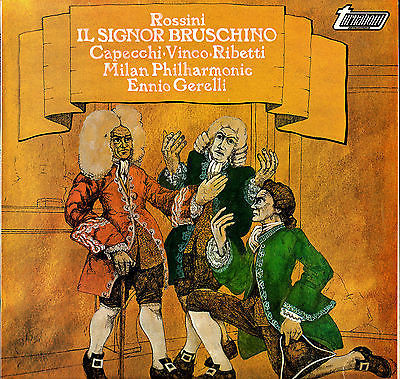 Gioacchino Rossini - Orchestre Philharmonique De Milan Direction Ennio  Gerelli – Il Signor Bruschino (Opéra Comique En 1 Acte) (1955