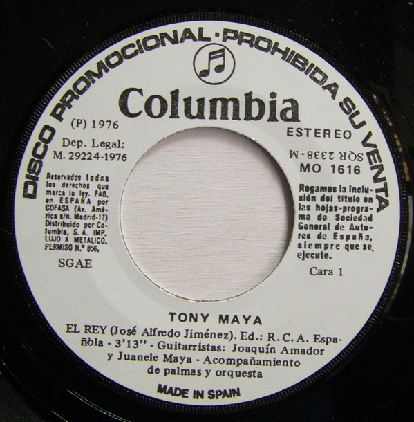 baixar álbum Tony Maya - El Rey