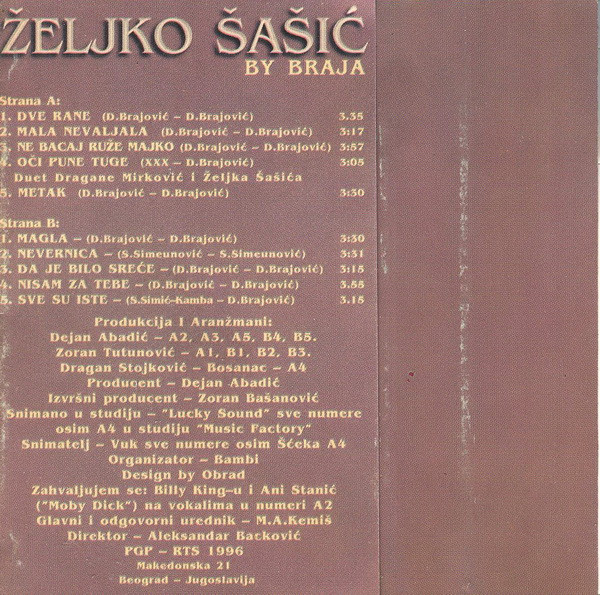 ladda ner album Željko Šašić By Braja - Željko Šašić By Braja