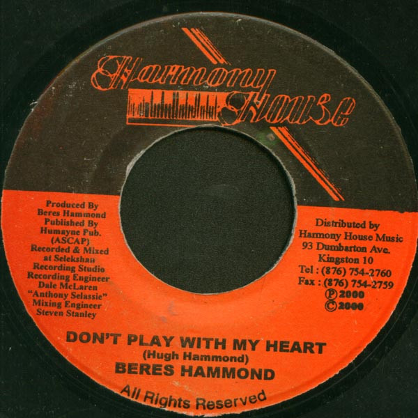 Beres Hammond – Don't Play With My Heart (2000, Vinyl) - Discogs