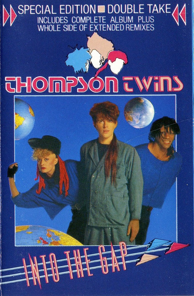 Thompson Twins – Into The Gap (1984, Black Cassette, Cassette 