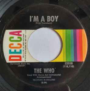 The Who – I'm A Boy (1966, Vinyl) - Discogs