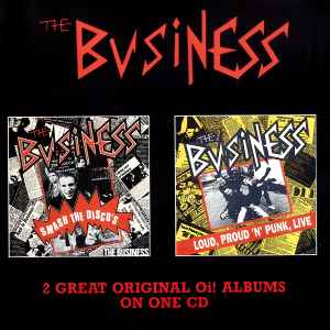 The Business - Smash The Disco's / Loud, Proud 'N' Punk, Live album cover