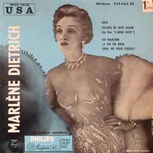 Marlene Dietrich - 1re Série - Lola album cover