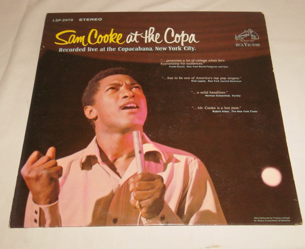 Sam Cooke - Sam Cooke At The Copa | Releases | Discogs