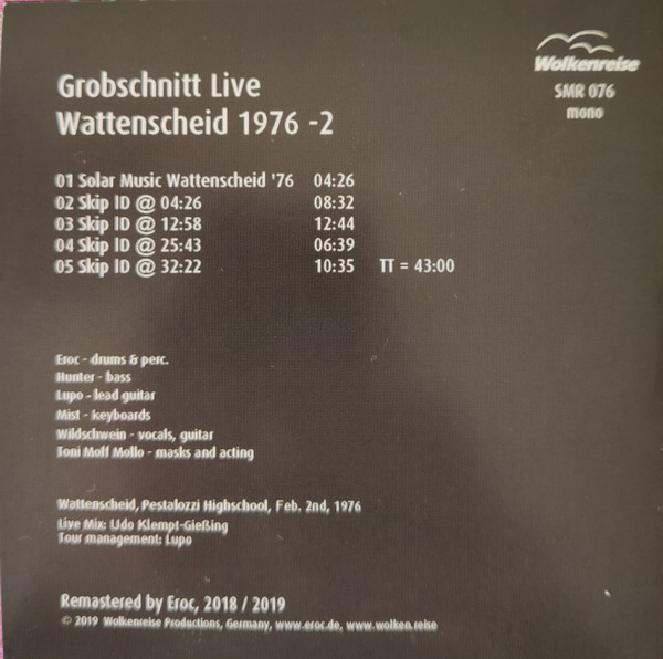 lataa albumi Grobschnitt - Live Wattenscheid 1976 2