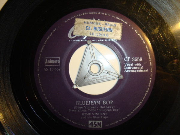 Gene Vincent And His Blue Caps – Bluejean Bop (1956, Vinyl) - Discogs