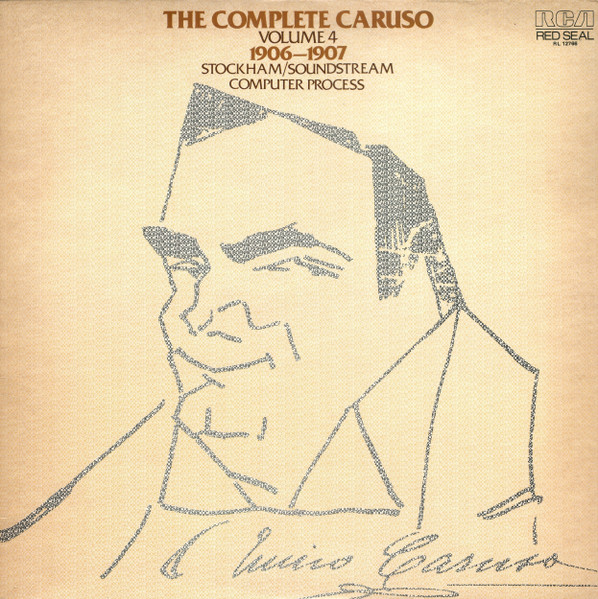 Caruso The Complete Caruso Volume 4 1906 1907 1980 Vinyl