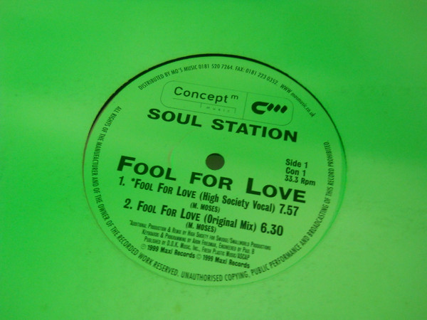 lataa albumi Soul Station - Fool For Love