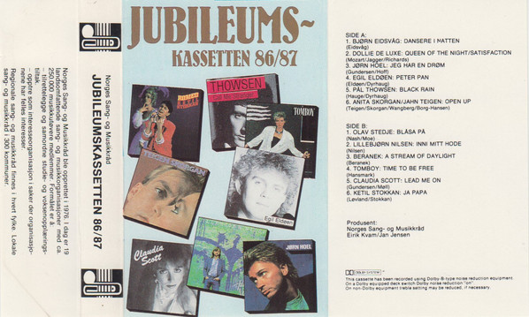 descargar álbum Various - Norges Sang Og Musikkråd Jubileumskassetten 8687