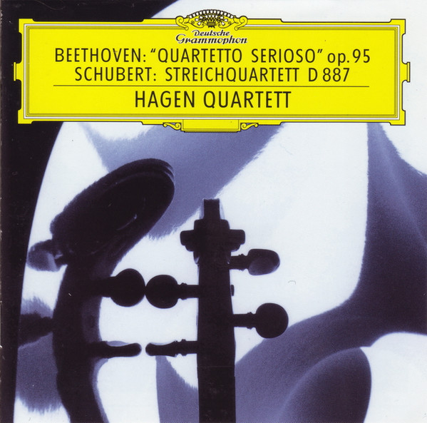 Beethoven / Schubert, Hagen Quartett - "Quartetto Serioso" Op. 95 /  Streichquartett D 887 | Releases | Discogs