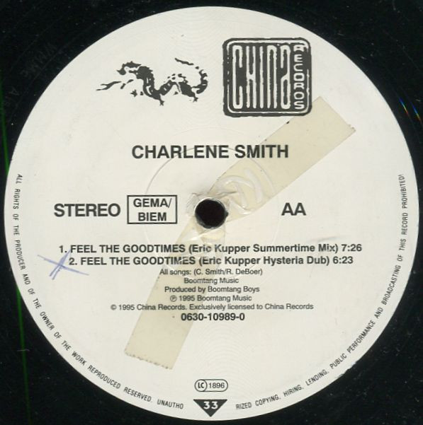 descargar álbum Charlene Smith - Feel The Goodtimes
