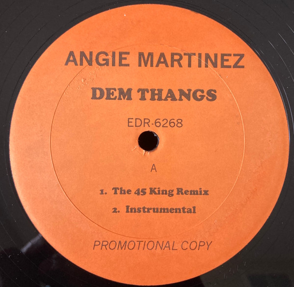 Angie Martinez – Dem Thangs (2001, Vinyl) - Discogs