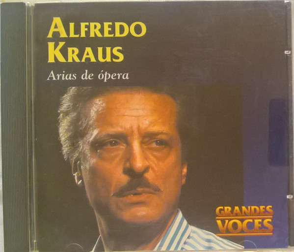 ALFREDO KRAUS CD ARIAS DE OPERA GRANDES VOCES EDICIONES ALTAYA 