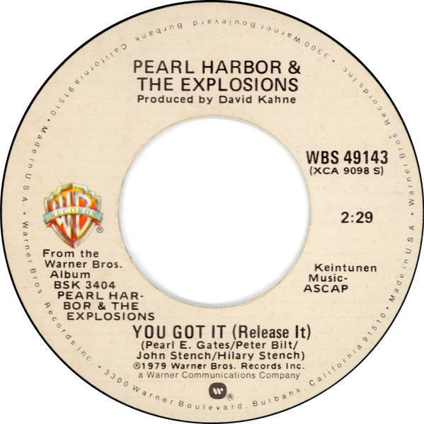 last ned album Download Pearl Harbor And The Explosions - You Got It Release It album