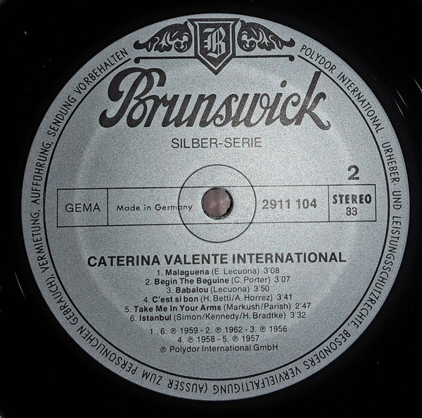 ladda ner album Caterina Valente - International