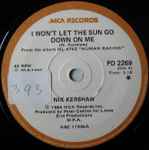 Cover of I Won't Let the Sun Go Down On Me, 1984-08-20, Vinyl
