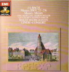 Johann Sebastian Bach - Messen BWV 233-236 • Masses • Messes album cover