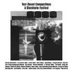 CD5枚組BOX Text-Sound Compositions A Stockholm Festival Experimental 音響詩 電子音楽　avantgarde