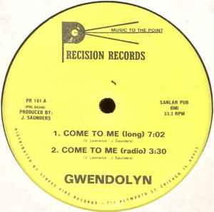 Gwendolyn - Come To Me album cover
