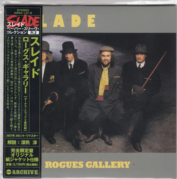 Slade – Rogues Gallery (2007, Paper Sleeve, CD) - Discogs