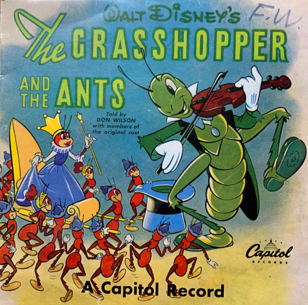 Don Wilson – Walt Disney's The Grasshopper And The Ants (Vinyl) - Discogs